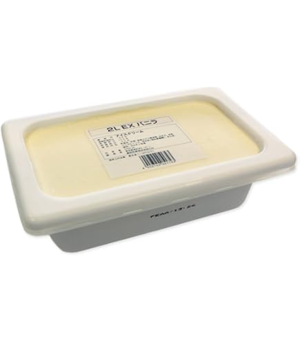 Amazon.co.jp: [冷凍] ロッテ ベーシック クリーミーバニラ 2000ml